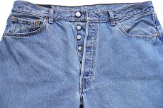 画像4: 90s USA製 Levi'sリーバイス 501 カットオフ デニムパンツ W38 (4)