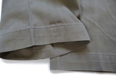 画像7: 00s ポロ ラルフローレン ANDREW PANT ツータック コットン チノパン グレーブラウン W34 L30 (7)