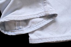 画像8: 80s USA製 Levi'sリーバイス 505 デニムパンツ アイスブルー W34 L32 (8)