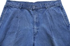 画像4: 90s USA製 DOCKERSドッカーズ ワンタック スラックス ダンガリーパンツ W36★Levi'sリーバイス トラウザーズ (4)