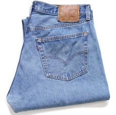 画像1: 90s USA製 Levi'sリーバイス 501 カットオフ デニムパンツ W38 (1)