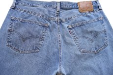 画像5: 90s USA製 Levi'sリーバイス 501 カットオフ デニムパンツ W38 (5)