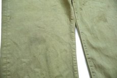 画像8: Levi'sリーバイス 501 カラーデニムパンツ 黄緑 W40 (8)
