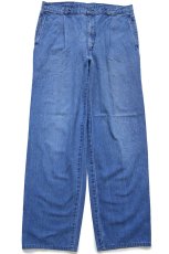 画像2: 90s USA製 DOCKERSドッカーズ ワンタック スラックス ダンガリーパンツ W36★Levi'sリーバイス トラウザーズ (2)