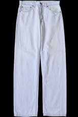 画像2: 80s USA製 Levi'sリーバイス 505 デニムパンツ アイスブルー W34 L32 (2)