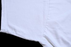 画像6: 90s Hanes Microsoft マイクロソフト ロゴ刺繍 コットンTシャツ 白 XL★B (6)
