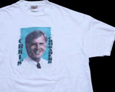 画像1: 90s CHRIS' CRUSADERS フォトプリント コットンTシャツ 白 XXL★特大 (1)