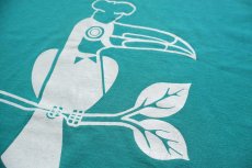画像4: 90s USA製 FEAST WITH THE BEASTS バード Tシャツ エメラルドグリーン XL (4)