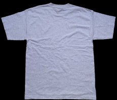 画像3: 80s USA製 FREE LUNCH アート コットンTシャツ 杢ライトグレー XL (3)