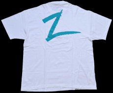 画像3: 90s USA製 Hanes PRINCE ZBT ロゴ 両面プリント コットンTシャツ 白 XXL★特大 (3)