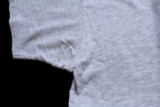 画像7: 80s スヌーピー NFL WASHINGTON REDSKINS インディアンヘッド Tシャツ 杢グレー 特大 (7)