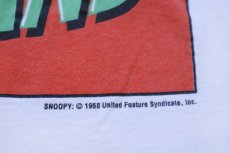 画像5: 90s USA製 ARTEX スヌーピー The Joy of IRELAND クローバー コットンTシャツ 白 XL (5)