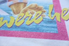 画像4: 90s USA製 CLUB CAMEL キャメル ポケットTシャツ ボロ 白 XL (4)