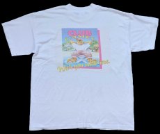 画像3: 90s USA製 CLUB CAMEL キャメル ポケットTシャツ ボロ 白 XL (3)