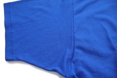 画像6: 90s USA製 Hanes AMBER GROUP Tシャツ 青 XXL★特大 (6)
