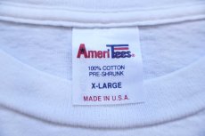 画像5: 90s USA製 GTE VISA イラスト コットンTシャツ 白 XL (5)