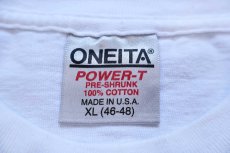 画像5: 90s USA製 NO WHINERS SPANISH PEAKS BREWERY ロゴ コットンTシャツ 白 XL (5)