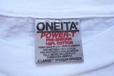 画像5: 90s SAMUEL ADAMS TASTER ボトルキャップ ロゴ コットンTシャツ 白 XL (5)