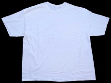画像3: Banksy バンクシー Tagging Robot with Barcode バーコード ロボット アート コットンTシャツ 白 5XL★超特大 (3)