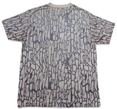 画像3: 80s USA製 CAMEL キャメル TREBARK トレバークカモ ポケットTシャツ XL (3)
