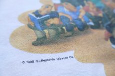 画像5: 90s USA製 CAMEL キャメル A PACK OF CAMELS ポケットTシャツ 白 XL (5)