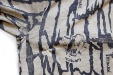 画像6: 80s USA製 CAMEL キャメル TREBARK トレバークカモ ポケットTシャツ XL (6)