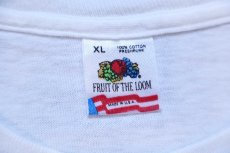 画像5: 90s USA製 BMW/STA Mixed Doubles ALABAMA STATE CHAMPIONSHIPS テニス 蛍光プリント コットンTシャツ 白 XL (5)