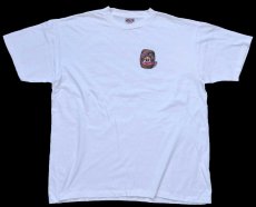 画像2: 90s SAMUEL ADAMS TASTER ボトルキャップ ロゴ コットンTシャツ 白 XL (2)