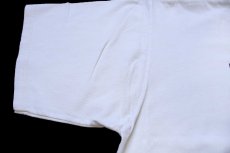 画像6: 90s USA製 Cotton Row Run XX WZYP McDonald'sマクドナルド Kroger ロゴ 協賛 両面プリント コットンTシャツ 生成り XL (6)
