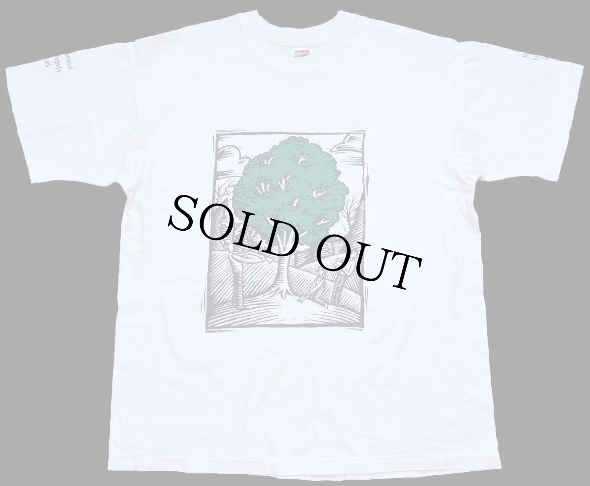 画像2: 90s The Missouri Forestkeepers Network How Healthy Are Your Trees? ツリー アート コットンTシャツ 白 XL (2)
