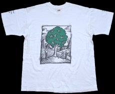 画像2: 90s The Missouri Forestkeepers Network How Healthy Are Your Trees? ツリー アート コットンTシャツ 白 XL (2)
