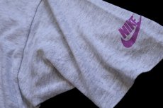 画像6: 90s USA製 BLOOMSDAY 1993 アート NIKE ロゴ 協賛 Tシャツ 杢グレー L (6)