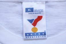 画像4: 90s USA製 ARTEX スヌーピー The Joy of IRELAND クローバー コットンTシャツ 白 XL (4)