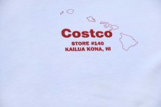 画像4: 90s USA製 Hanes Costco KAILUA KONA,HI コストコ イラスト コットンTシャツ 白 XL (4)