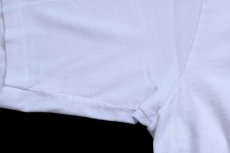 画像6: 90s USA製 スヌーピー 星条旗 USA 両面プリント コットンTシャツ 白 XL (6)
