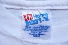 画像5: 90s USA製 Hanes CRAYOLA PRODUCT TOURS イラスト コットンTシャツ 白 XL (5)