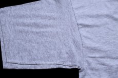 画像6: 80s USA製 FREE LUNCH アート コットンTシャツ 杢ライトグレー XL (6)