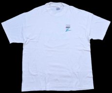 画像2: 90s USA製 Hanes PRINCE ZBT ロゴ 両面プリント コットンTシャツ 白 XXL★特大 (2)