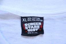 画像5: 90s USA製 VP FAIR RUN 1990 スター Coca-Colaコカコーラ ロゴ 協賛 両面プリント Tシャツ 白 XL (5)