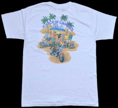 画像2: 90s USA製 CAMEL キャメル A PACK OF CAMELS ポケットTシャツ 白 XL (2)