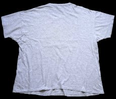 画像3: 80s スヌーピー NFL WASHINGTON REDSKINS インディアンヘッド Tシャツ 杢グレー 特大 (3)