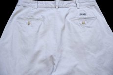 画像4: 90s ポロ ラルフローレン TYLER SHORT ツータック コットン チノ ショートパンツ ライトベージュ W34★170 ショーツ (4)