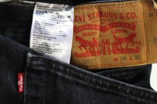 画像5: Levi'sリーバイス 501 ペンキ飛び ブラック デニムパンツ W38 L32★SDP4665 (5)