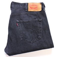 画像1: Levi'sリーバイス 501 ペンキ飛び ブラック デニムパンツ W38 L32★SDP4665 (1)