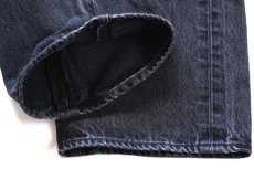 画像6: Levi'sリーバイス 501 ブラック デニムパンツ W38★SDP4664 (6)
