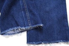 画像8: 00s USA製 Levi'sリーバイス 517 カットオフ デニムパンツ W36★ブーツカット (8)