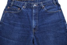 画像4: 00s USA製 Levi'sリーバイス 517 カットオフ デニムパンツ W36★ブーツカット (4)