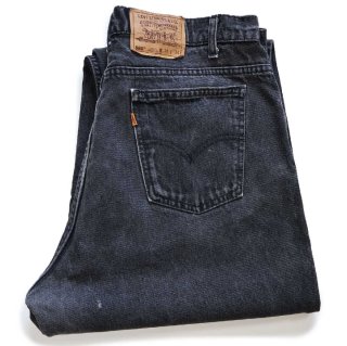 90s USA製 Levi'sリーバイス 569 ブラック デニムパンツ w34 L30