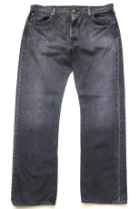 画像2: Levi'sリーバイス 501 ブラック デニムパンツ フェード W40 L32★SDP4663 (2)