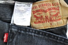 画像5: Levi'sリーバイス 501 ブラック デニムパンツ フェード W40 L32★SDP4663 (5)